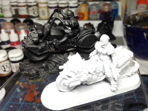 Seen here against a Judge on his Lawmaster bike